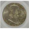Image 2 : 1957-D FRANKLIN HALF DOLLAR, PCGS GREEN LABEL MS-65 FBL  GEM