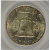 Image 3 : 1957-D FRANKLIN HALF DOLLAR, PCGS GREEN LABEL MS-65 FBL  GEM