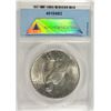Image 4 : 1922 PEACE SILVER DOLLAR VAM-2 ANACS MS-63
