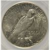 Image 3 : 1925-S PEACE SILVER DOLLAR MINT ERROR "CLASHED DIES" ANACS AU-58