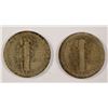Image 2 : 1921 & 1921-D MERCURY DIMES,  KEY DATES