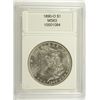 Image 1 : 1890-O MORGAN SILVER DOLLAR, CCGS MS-63