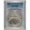Image 1 : 2004 AMERICAN SILVER EAGLE, PCGS MS-70!