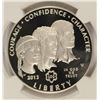 Image 2 : 2013-W GIRL SCOUTS COMMEN DOLLAR NGC PF-70 !!!! UC (EARLY RELEASE)
