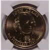 Image 2 : 2007 JOHN ADAMS (MINT ERROR) DOLLAR (OVERLAPPED) NGC BU