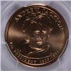 Image 2 : 2008 ANDREW JACKSON (MINT ERROR) DOLLAR PCGS SP-65 (MISSING EDGE LETTERING)