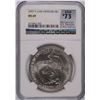 Image 1 : 1997 LAW OFFICERS COMMEN DOLLAR NGC MS-69 (RANK #73 100 GREATEST MODERN COINS 2