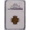 Image 1 : 1855 $3 GOLD NGC AU DETAILS