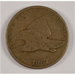 1857 FLYING EAGLE CENT F/VF