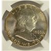 Image 2 : 1960 FRANKLIN HALF DOLLAR NGC MS64 FBL