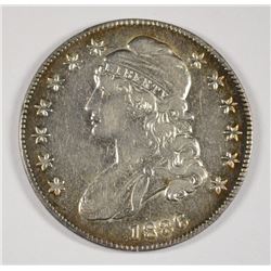 1836 BUST HALF DOLLAR AU-58