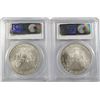 Image 2 : 2005 & 2006 AMERICAN SILVER EAGLES, PCGS MS-69