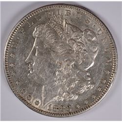 1883-S MORGAN SILVER DOLLAR, AU