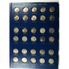 Image 1 : COMPLETE GEM BU SET OF ROOSEVELT DIMES ( 1946-1980 ) & PROOFS ( 1968-1980 )