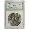 Image 1 : 1987 AMERICAN SILVER EAGLE, NTC MS-70  PERFECT!