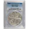 Image 1 : 2004 AMERICAN SILVER EAGLE, PCGS MS-70!