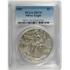 Image 1 : 2005 AMERICAN SILVER EAGLE, PCGS MS-70 RARE LISTS IN PCGS PRICE GUIDE AT $700.00