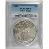 Image 1 : 2006 AMERICAN SILVER EAGLE, PCGS MS-70 PERFECT!