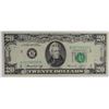 Image 1 : 1974 $20 FEDERAL RESERVE NOTE (MAJOR MINT ERROR-OFFSET PRINTING)