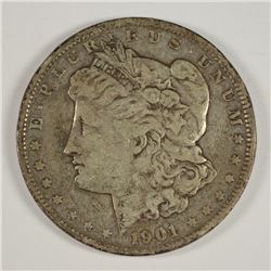 1901 MORGAN DOLLAR VF/XF