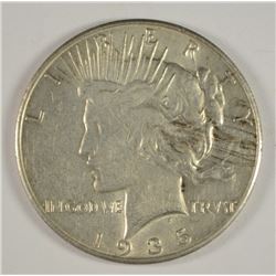 1935 PEACE DOLLAR XF