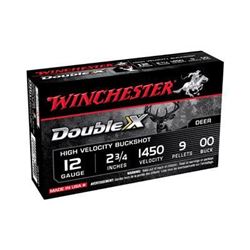 (NEW) WIN DBL X HV 12GA 2.75" 00BK 9P (200 ROUNDS) 020892017344