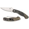 NEW!!! Spyderco C36GPCMOBK C36 MIlitary Folder 4" Black Steel Plain Edge G10 Camo 716104003334