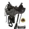 NEW!!!! Black Gaited Western Endurance Horse Saddle 15 18 [0724G]