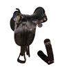 _NEW!_ Black Australian Saddle Horn Stirrups Over Girth 18 19 20 [2400A]