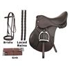 Image 1 : _NEW!_ 16 18 Brown Event Jumping Saddle Package [4745A]
