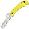 Image 1 : _NEW!_Assist Salt, Yellow FRN Handle, ComboEdge w/Clip 716104010325
