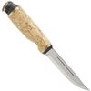 _NEW!_ Owl, Curly Birch Handle, Plain w/Leather Sheath 6416885329732