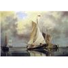 Image 1 : (ART) "A Calm Day On The Scheldt" - Edward William Cooke (SH6020CKE-24) (3-F145AG)