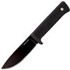 Image 1 : _NEW!_ 3V Master Hunter, Black Kray-Ex Handle, Black Plain w/Sheath 705442013624