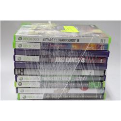 BUNDLE OF 10XBOX 360 GAMES