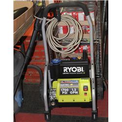 RYOBI 1700PSI 1.2 GPM ELECTRIC PRESSURE WASHER
