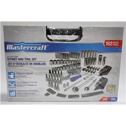 NEW MASTERCRAFT 162 PIECE SOCKET AND TOOL SET