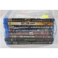 BUNDLE OF BLUERAY MOVIES