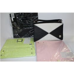 BOX W/ DESIGNER MICHE LEATHER HANDBAG