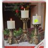 Image 1 : SET OF 3 CANDLE HOLDERS