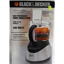 NEW BLACK & DECKER FOOD PROCESSOR