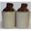 Image 1 : CORKED MOONSHINE JUGS X2