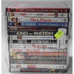 BUNDLE OF DVDS