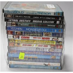 BUNDLE OF DVDS