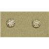 Image 2 : 14K WHITE GOLD DIAMOND (0.4CT) EARRINGS