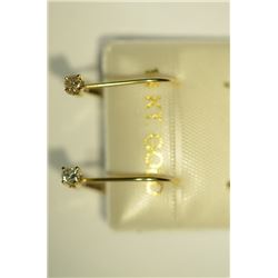 14K GOLD DIAMOND (0.2CT) EARRINGS