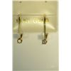 Image 3 : 14K GOLD DIAMOND (0.2CT) EARRINGS