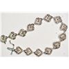 Image 4 : STERLING SILVER DIAMOND (0.05CT) BRACELET