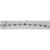 Image 2 : 14K GOLD EMERALD (6.0CT) BRACELET