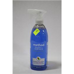 METHOD GLASS AND SURFACE CLEANER